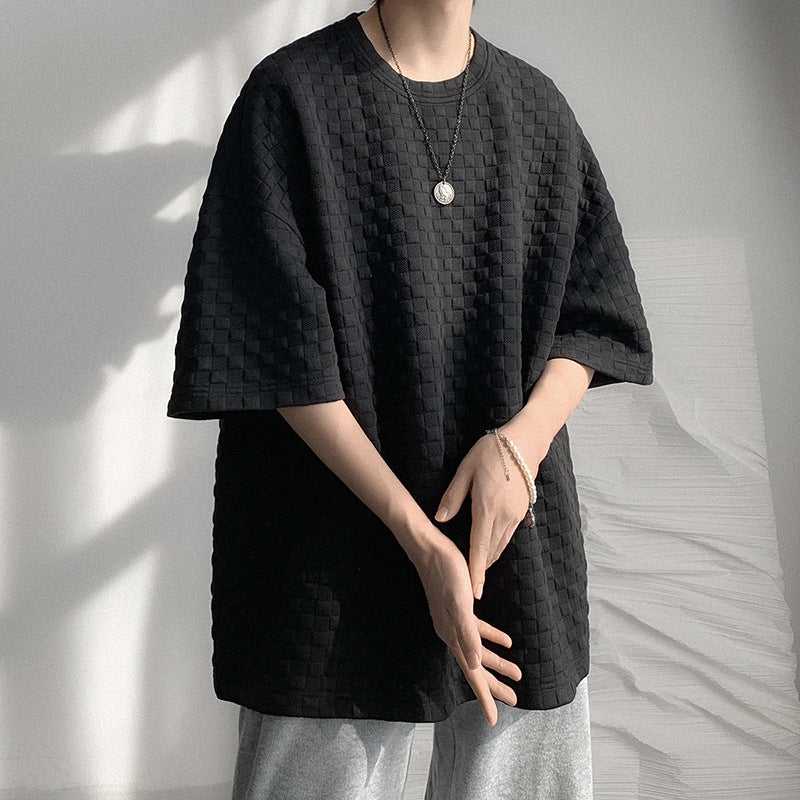 Men's T-shirt Casual Loose All-Matching Summer