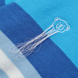 Men Sweater Striped Sweater Loose Leisure Ripped