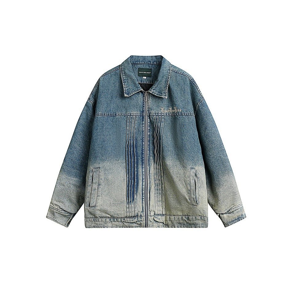 Unisex Coat Denim Coat Winter