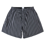 Men Shorts Plaid Casual Sports Shorts Punk Loose