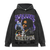 21 Savage Hoodie Loose Distressed Hoodie