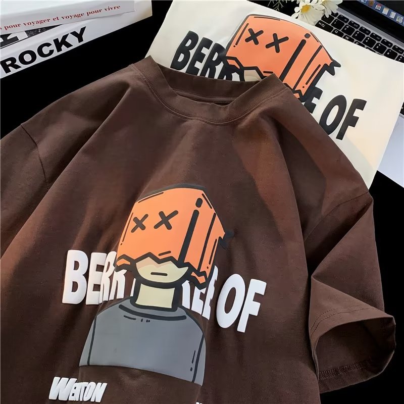 Men T Shirt Summer plus Size Heavy