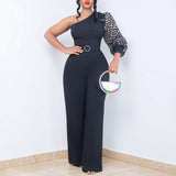 Women Co-Ords Sexy Waist Trimming Jumpsuit