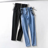 Women Jeans Fashion Stretch Tight