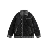 Unisex Coat Plaid Winter Coat
