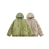 Unisex Coat Youth University Style Winter Thick Cotton Clothing