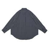 Long Sleeved Shirt Retro Plaid Shirt Loose All-Match