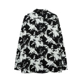 Long Sleeve Shirt Tie-Dyed Loose Shirt Thin Coat