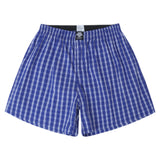 Men Shorts Plaid Casual Sports Shorts Punk Loose