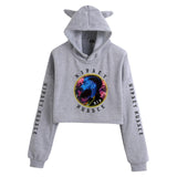 Nipsey Hussle Hoodie Rap Star Trendy Loose Cat Ears for Women
