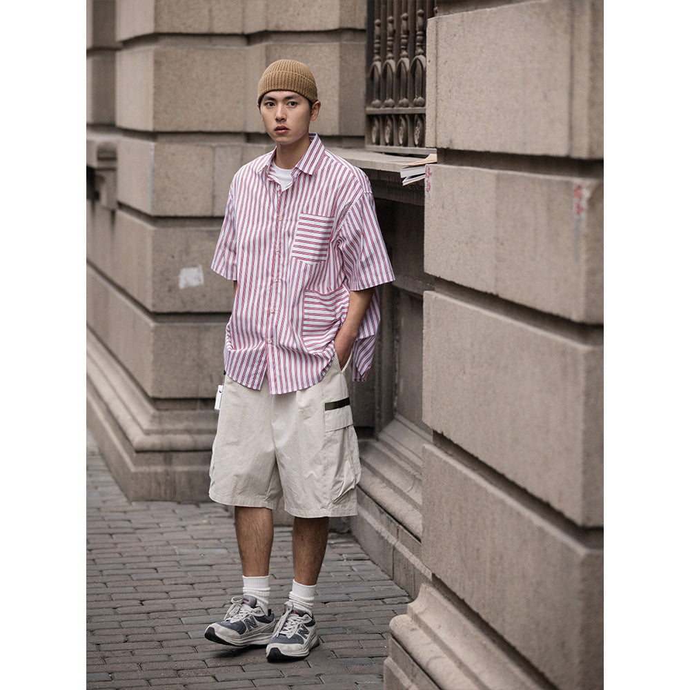 Unisex Shirt Cityboy Loose Summer Coat