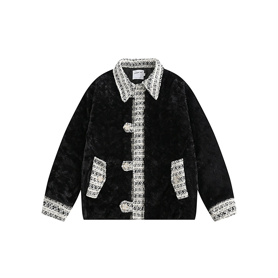 Unisex Coat Winter Plush Warm Coat