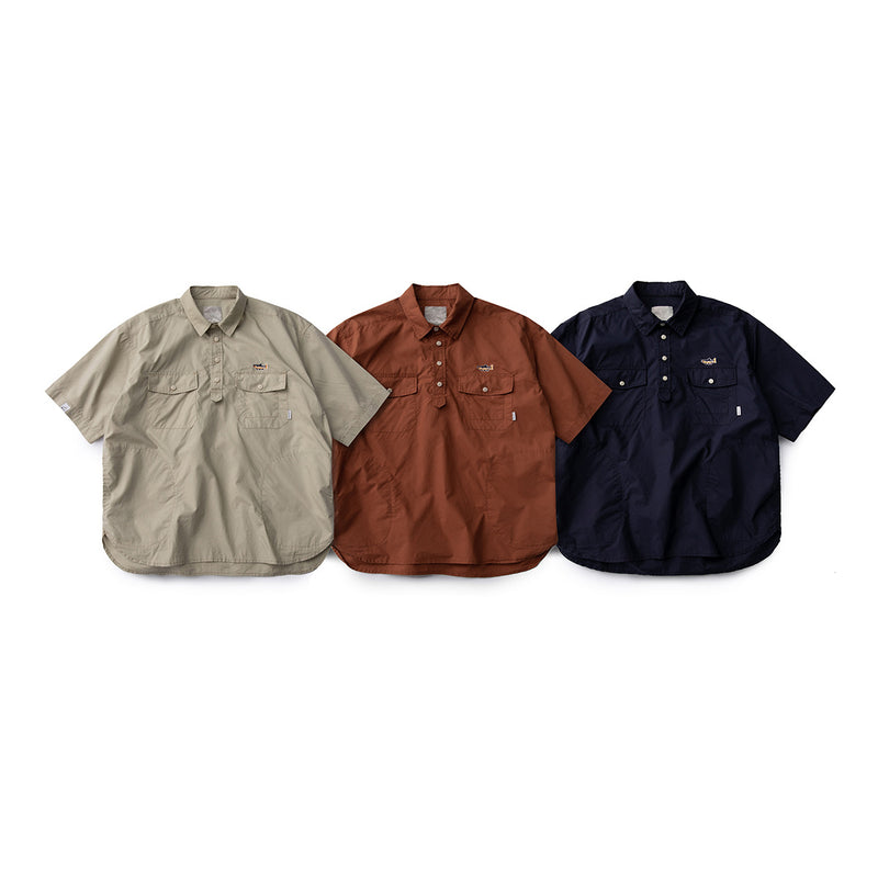 Unisex Shirt Coat Retro Loose