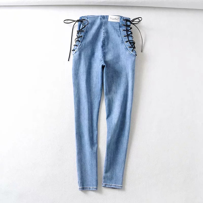 Women Jeans Fashion Stretch Tight