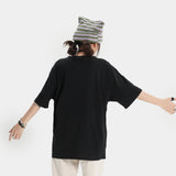 After Prom Shirt Short Sleeve Letter Towel Embroidery T-shirt Printed Loose Casual