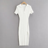 Women Dresses Summer Knitted Dress