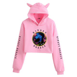 Nipsey Hussle Hoodie Rap Star Trendy Loose Cat Ears for Women