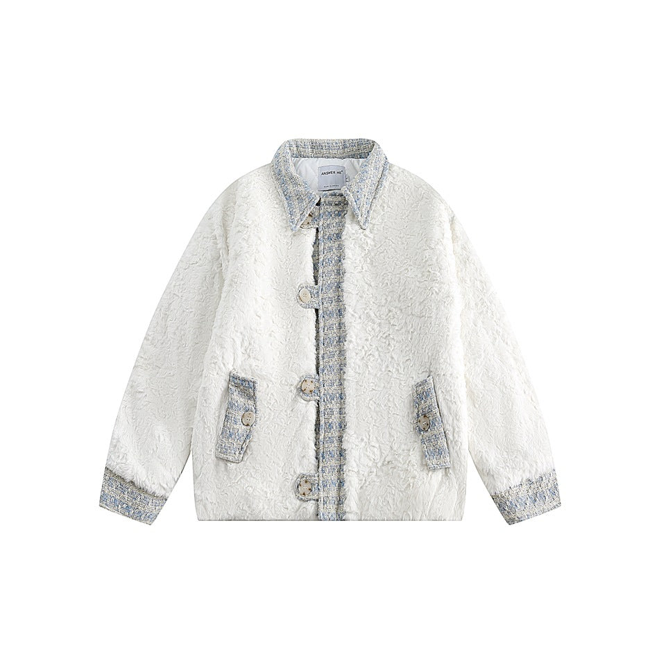 Unisex Coat Winter Plush Warm Coat