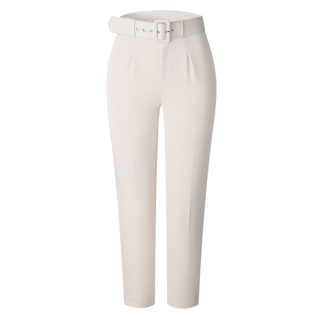 Women Bottoms Spring and Summer Leisure Suit Pants Slim Fit
