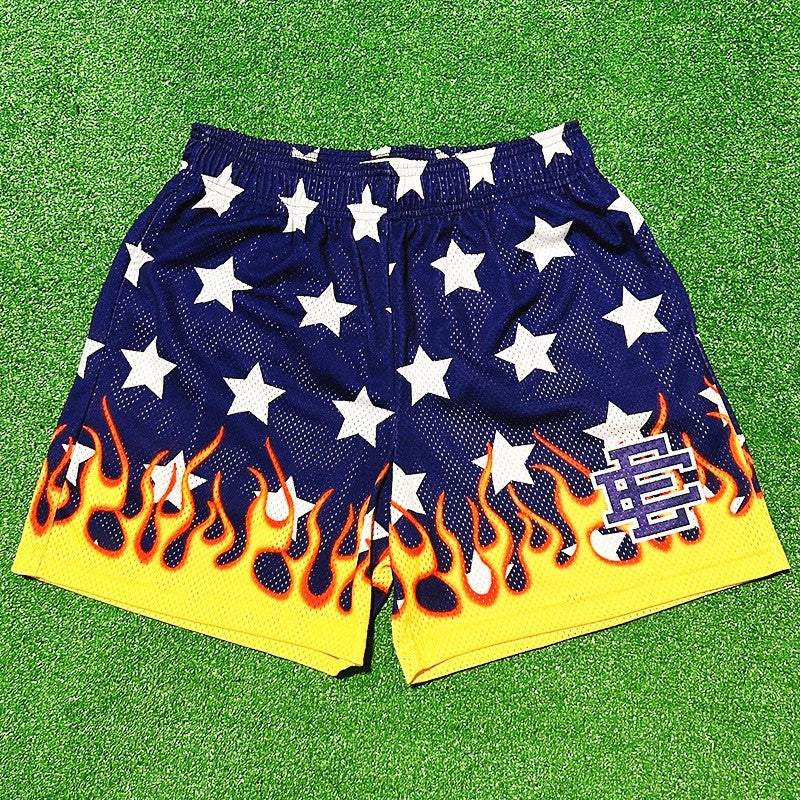 EE BAPE Shorts Summer Casual Mesh Quick-Drying Sports