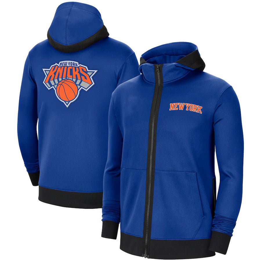 NBA Jacket with All Teams Patches Cardigan Sports Breathable Sportswear