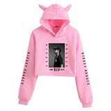 Nipsey Hussle Hoodie Rap Star Trendy Loose Cat Ears for Women