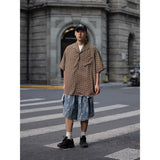 Unisex Shirt Retro Loose Summer