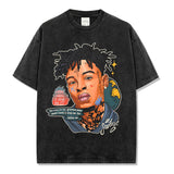 21 Savage T Shirts Loose distressed T-shirts