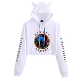 Nipsey Hussle Hoodie Rap Loose Cat Ears Sweater for Women