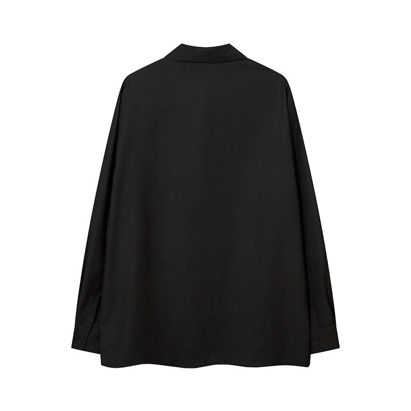 Long Sleeve Shirt Special-Interest Design Thin Coat