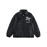 Unisex Coat Winter PU Leather Jacket