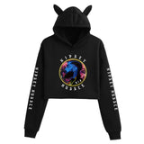 Nipsey Hussle Hoodie Rap Star Trendy Loose Cat Ears for Women