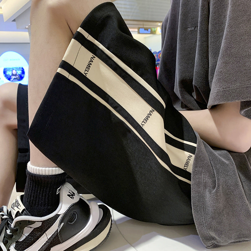 Men Beach Shorts Sports Summer Retro Teenagers