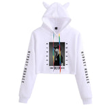 Nipsey Hussle Hoodie Rap Loose Cat Ears Sweater for Women