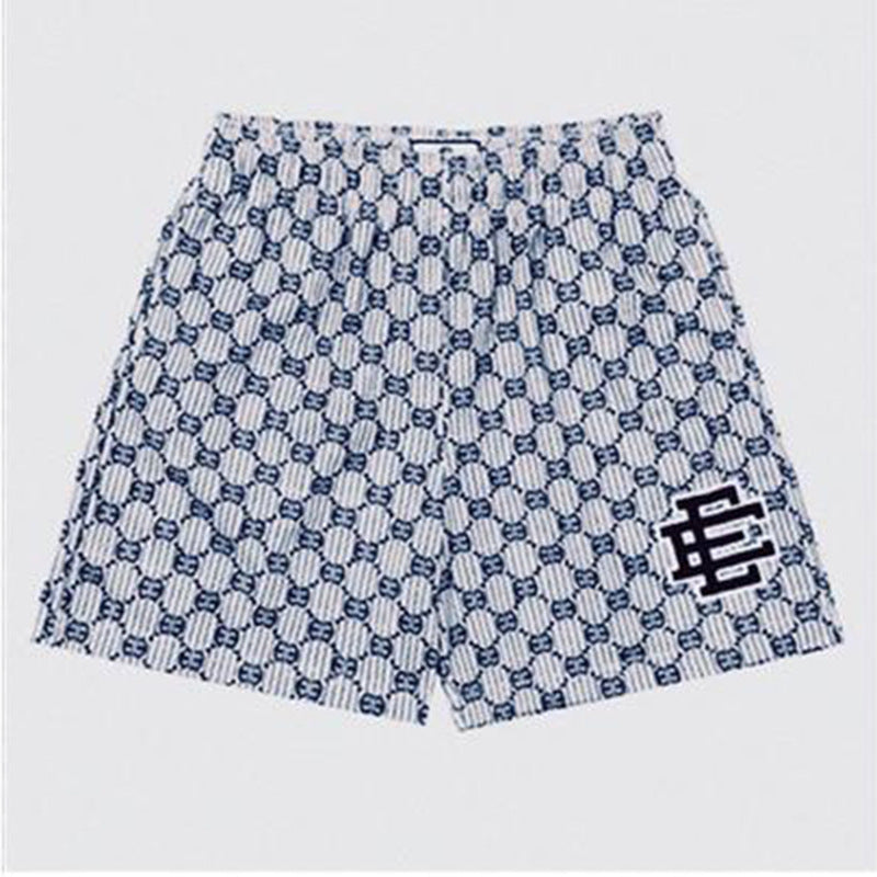 EE BAPE Sports Fitness Mesh Basketball Shorts