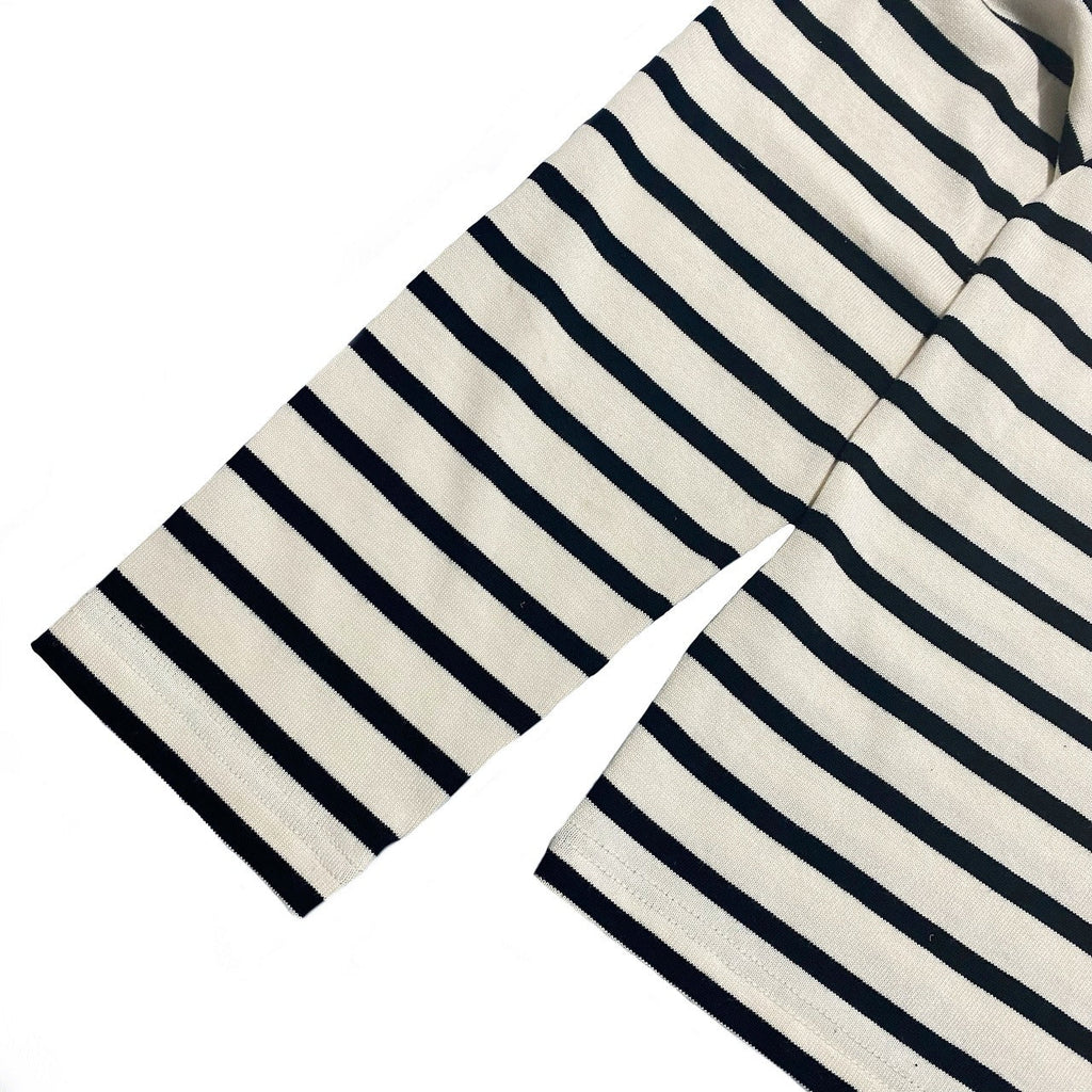 Kapital T Shirt Pingtian Hehong Arm Smiling Face Crew Neck Casual Cotton Striped Long Sleeved T-shirt