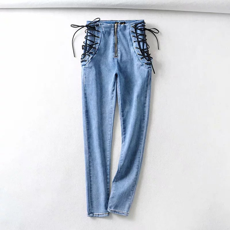Women Jeans Fashion Stretch Tight
