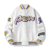 NBA Jacket with All Teams Patches NASA Joint-Name Ke Baseball Uniform Basketball Jacket