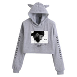 Nipsey Hussle Hoodie Rap Star Trendy Loose Cat Ears for Women