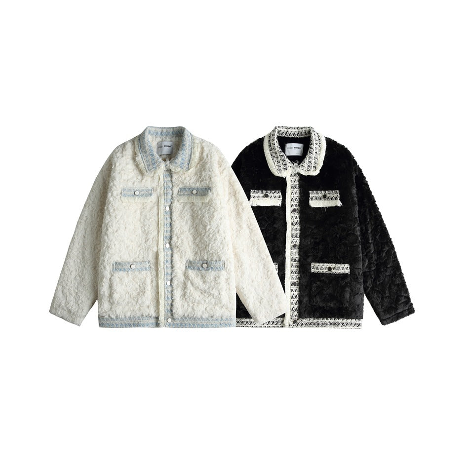 Unisex Coat Lamb Wool Coat