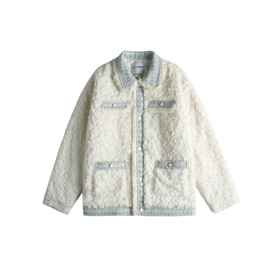 Unisex Coat Lamb Wool Coat