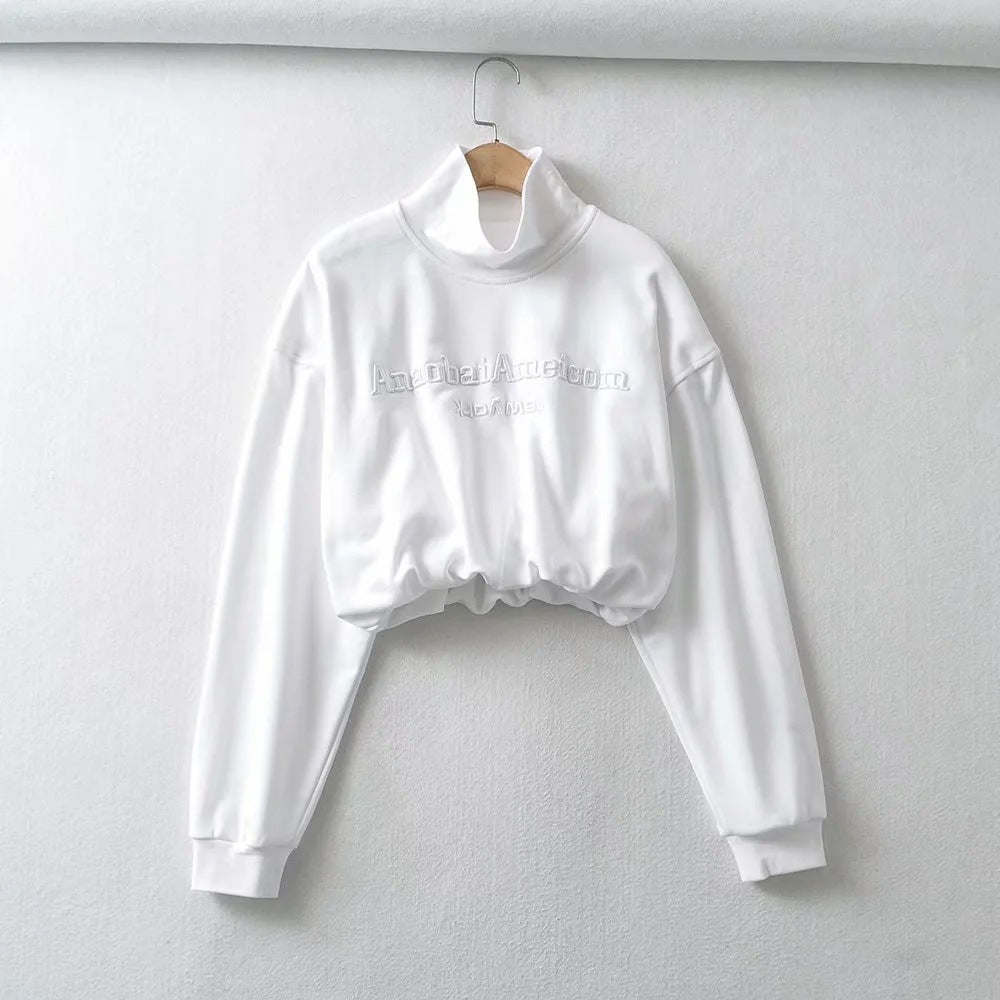 Women Hoodie Embroidered Shorts Fashion