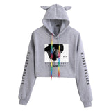 Nipsey Hussle Hoodie Rap Loose Cat Ears Sweater for Women