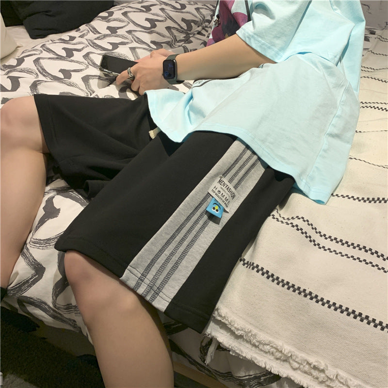 Men Beach Shorts Summer Leisure Loose Basketball Sports