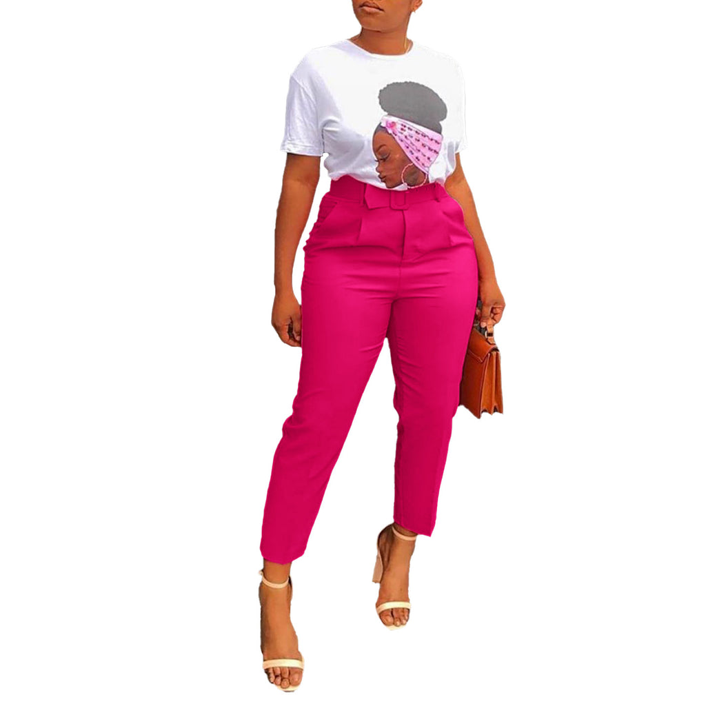 Women Bottoms Autumn and Winter Elegant Ol Professional Casual Pants