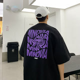 Men T Shirt Oversize Summer Loose All-Matching