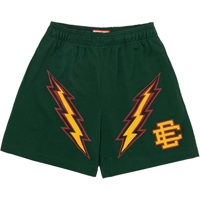 EE BAPE Shorts Fitness Sports Mesh Breathable