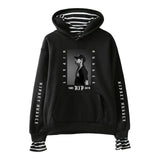 Nipsey Hussle Hoodie Rap Singer Trend False Two-Piece Sweaters