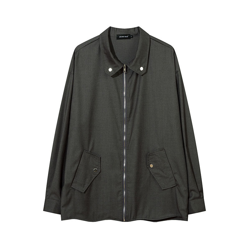 Long Sleeve Shirt Special-Interest Design Thin Coat