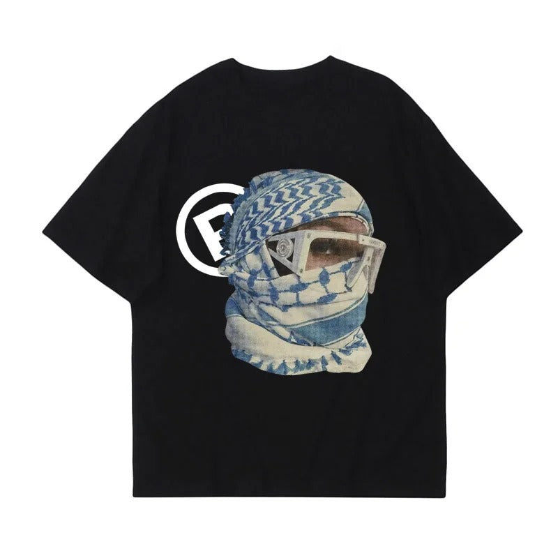 Punk Aesthetics Harajuku Graphic Print Y2K Cotton T-shirt